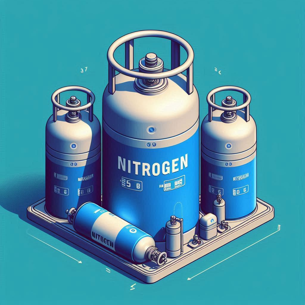 مخازن فشرده برای ذخیره سازی گاز نیتروژن